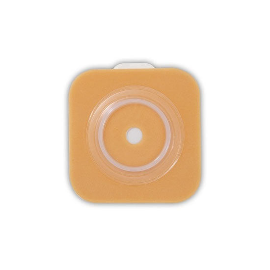 Convatec Pre-Cut, Stomahesive Flexible Skin Barrier with Tape Collar, Tan, 1-3/4" Flange, 1/2" Stoma (125267)