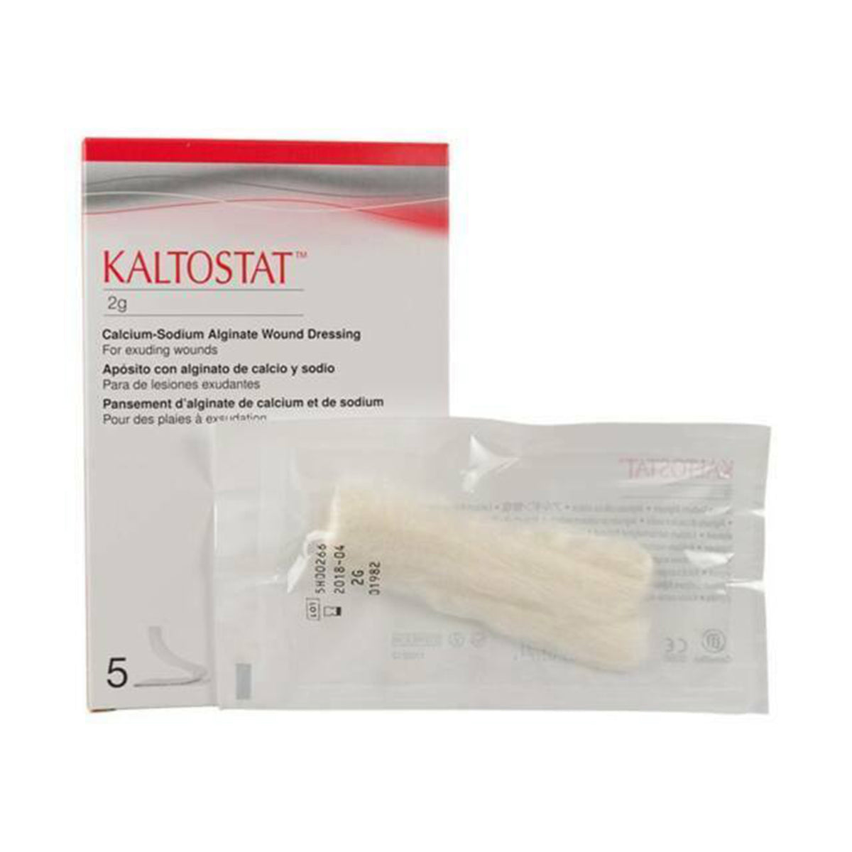 Convatec KALTOSTAT Calcium Sodium Alginate Dressing, Rope, 2g (168117)