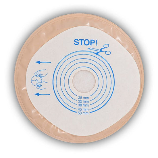 Convatec ActiveLife One-Piece Stoma Cap, Cut-to-fit, 3/4" - 2" Stoma Opening (175611)