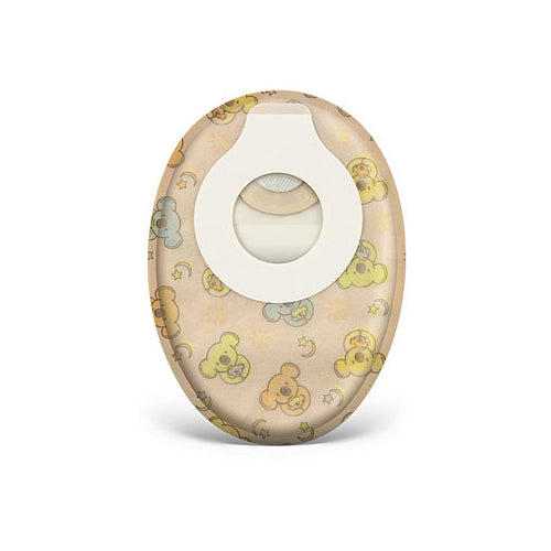 Convatec Little Ones Two-Piece Adhesive Coupling Technology Closed End Pouch (411639)