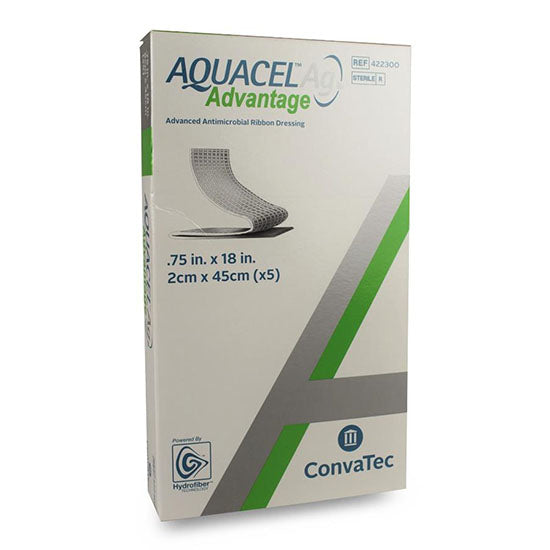 Convatec Aquacel Ag Advantage Ribbon, 3/4" x 18" (422300)