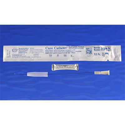 Cure Hydrophilic Coated Pediatric Intermittent Catheter 12Fr, 10" (HP12)