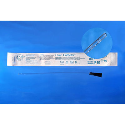 Cure Pediatric Straight Intermittent Catheter 10Fr, 10" (P10)