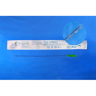 Cure Pediatric Straight Intermittent Catheter 14Fr, 10" (P14)