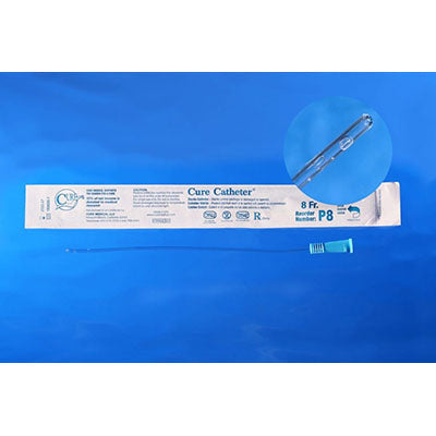 Cure Pediatric Straight Intermittent Catheter 8Fr, 10" (P8)