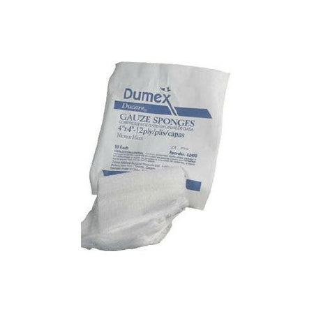 Derma Sciences DuCare 12-Ply Woven Gauze Sponge, 2" x 2" (90212)