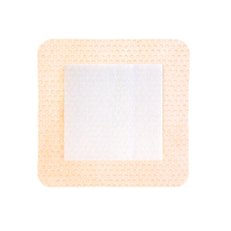 DermaRite ComfortFoam Border Soft Silicone Foam Dressing, 4" x 4" (00317E)