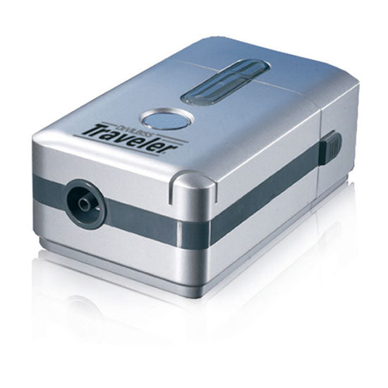 Drive Medical DeVilbiss Traveler Portable Compressor Nebulizer System without Battery, (6910D-DR)