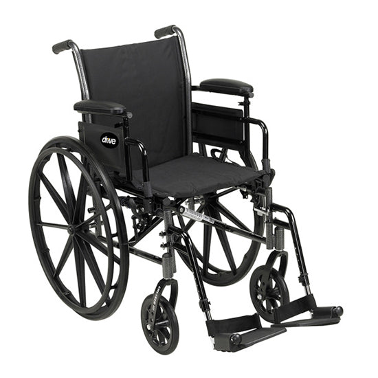 Drive Medical Cruiser III Wheelchair, 18" (K318DDA-SF)