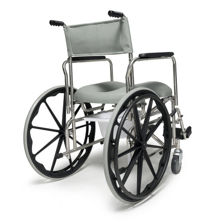 Everest & Jennings Rehab Shower Commode - Back View of Wheelchair