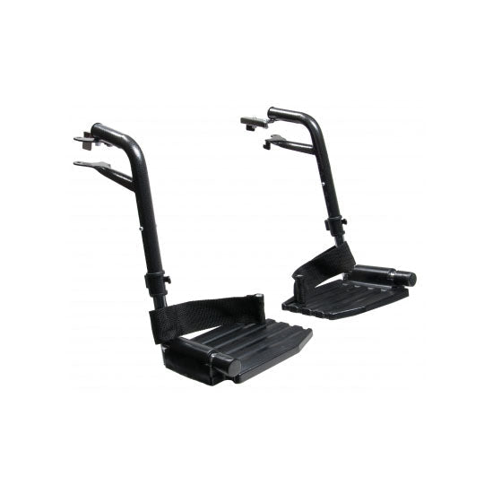 Replacement Footrest with Composite Footplate, for Everest & Jennings Traveler SE , Wheelchair Parts (90763030)