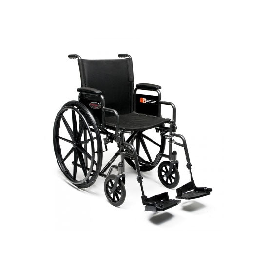 Everest & Jennings Advantage LX, 16" x 16", Detachable Desk Arm, Detachable Swingaway Footrest, Vinyl (3H021220)