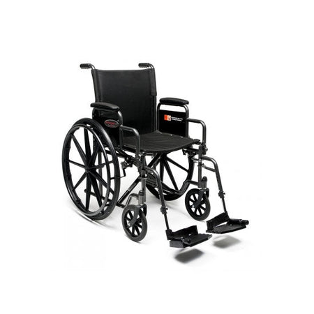 Everest & Jennings Advantage LX, 20" x 16", Detachable Desk Arm, Detachable Swingaway Footrest, Nylon (3H020320)