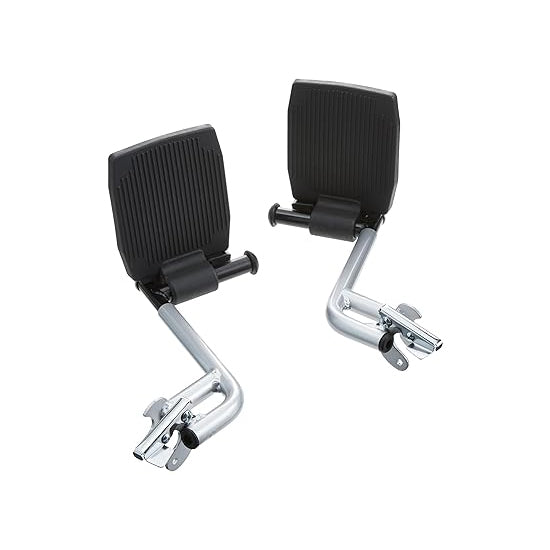 Replacement Front Rigging, for Everest & Jennings Bariatric Transport Chair (EJ777-3FR) - Footrest