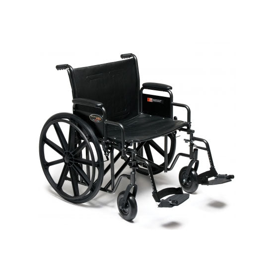 Everest & Jennings Traveler HD, 20" x 18", Detachable Full Arm, Swingaway Footrest (3G010340)