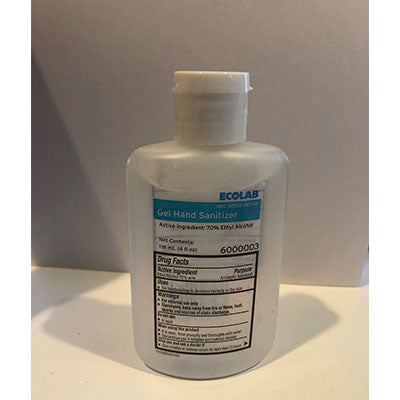 Ecolab Gel Hand Sanitizer, 4oz (6000300)