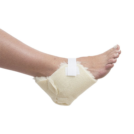 Essential Medical Sheepette Synthetic Lambskin Heel Protector, (D5005)