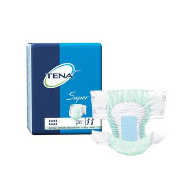 Essity TENA Super Briefs, Unisex, Medium, Green (67401)