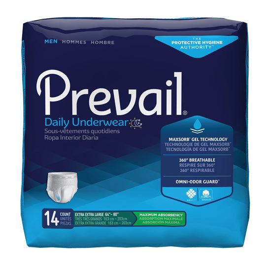 First Quality Prevail Underwear For Men, 2X-Large (PUM-517)