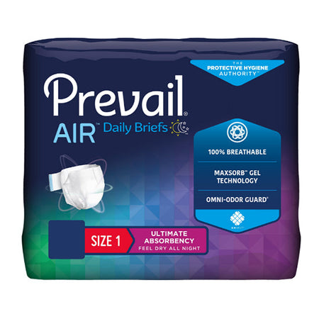 First Quality Prevail Air Briefs, Size 1, Medium - 26" - 48" (PVBNG-012CA/1)