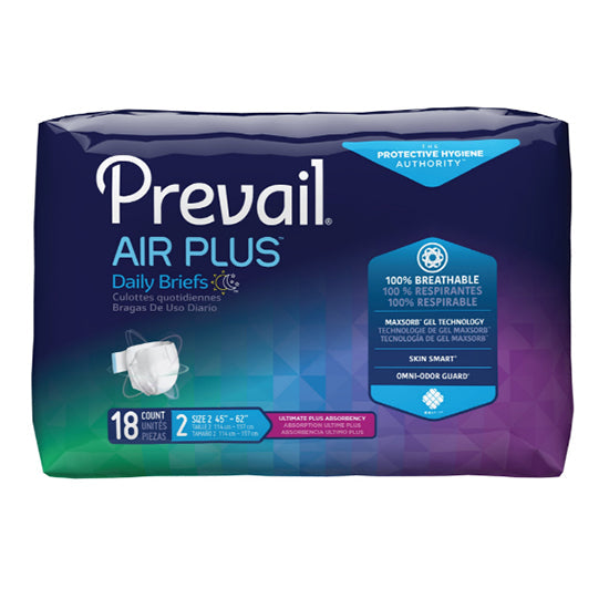 First Quality Prevail Air Plus Briefs Size 2, Large, 45"-62" (PVBNG-013CA)