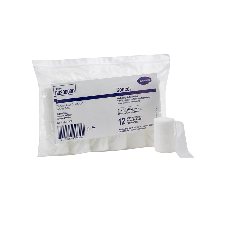 Hartmann Conco Conco Bandage, 2" x 4.1 yds (80200000) - Package with Roll Image