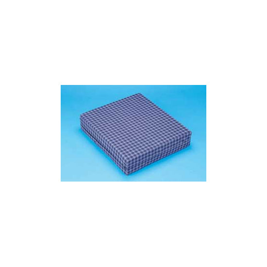 Hermell Standard Foam Wheelchair Cushion, Navy Rip-Stop, 16" x 18" x 4" (WC4443)