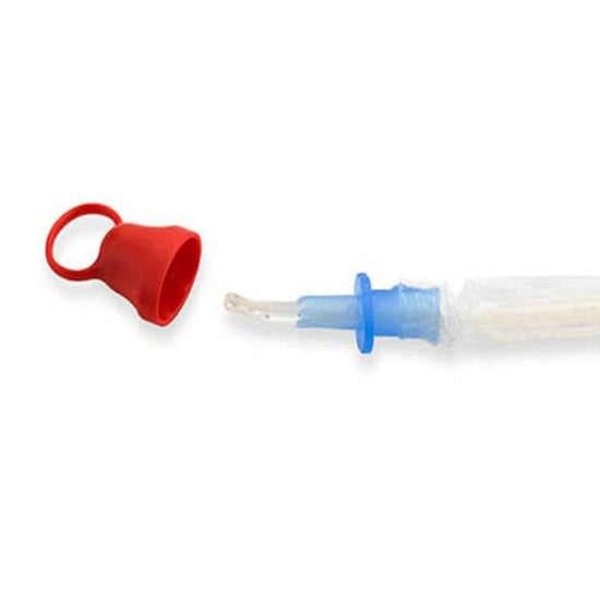 Hollister VaPro Pocket Coude No Touch Intermittent Catheter Without Collection Bag, 12 Fr (77124-30)