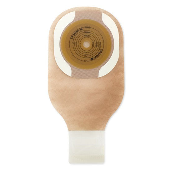 Hollister Premier Drainable Pouch with Flat Barrier, Beige with Viewing Option, Cut-to-fit, 2-1/2" (8371)