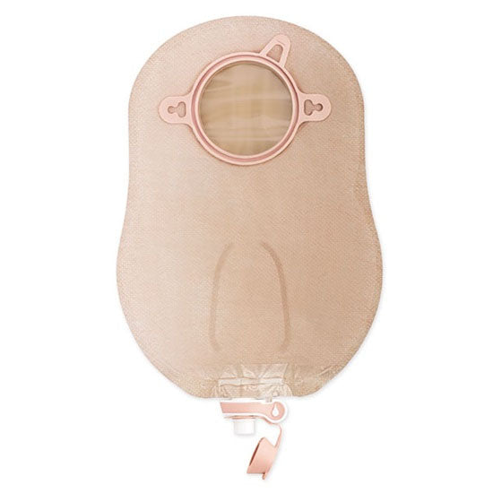Hollister New Image Two-Piece Urostomy Pouch, Beige, Red, 2-1/4" (18413)