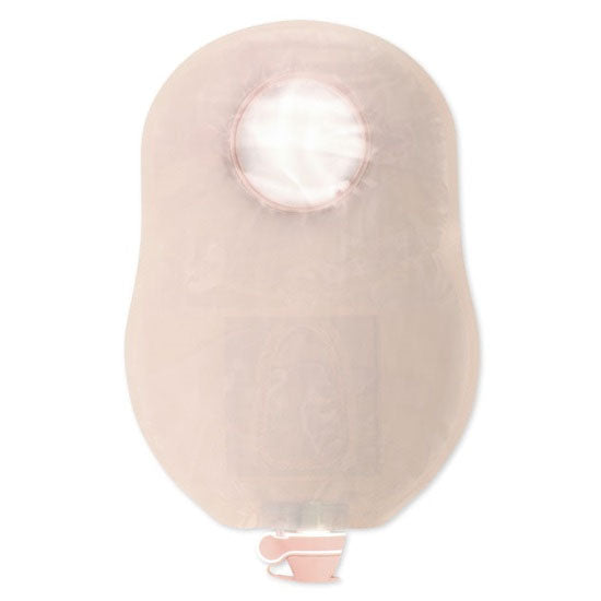 Hollister New Image Two-Piece Urostomy Pouch, Transparent, Red, 2-1/4" (18903)