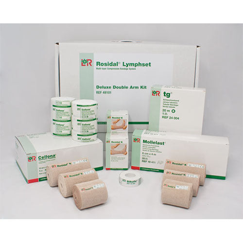 Lohmann and Rauscher Rosidal Lymphset Complete Kit, Deluxe Double Arm (136672)