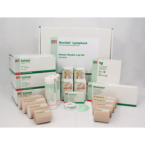 Lohmann and Rauscher Rosidal Lymphset Complete Kit, Deluxe Double Leg (136673)
