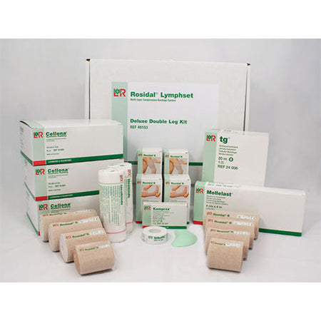 Lohmann and Rauscher Rosidal Lymphset Complete Kit, Deluxe Double Leg (136673)