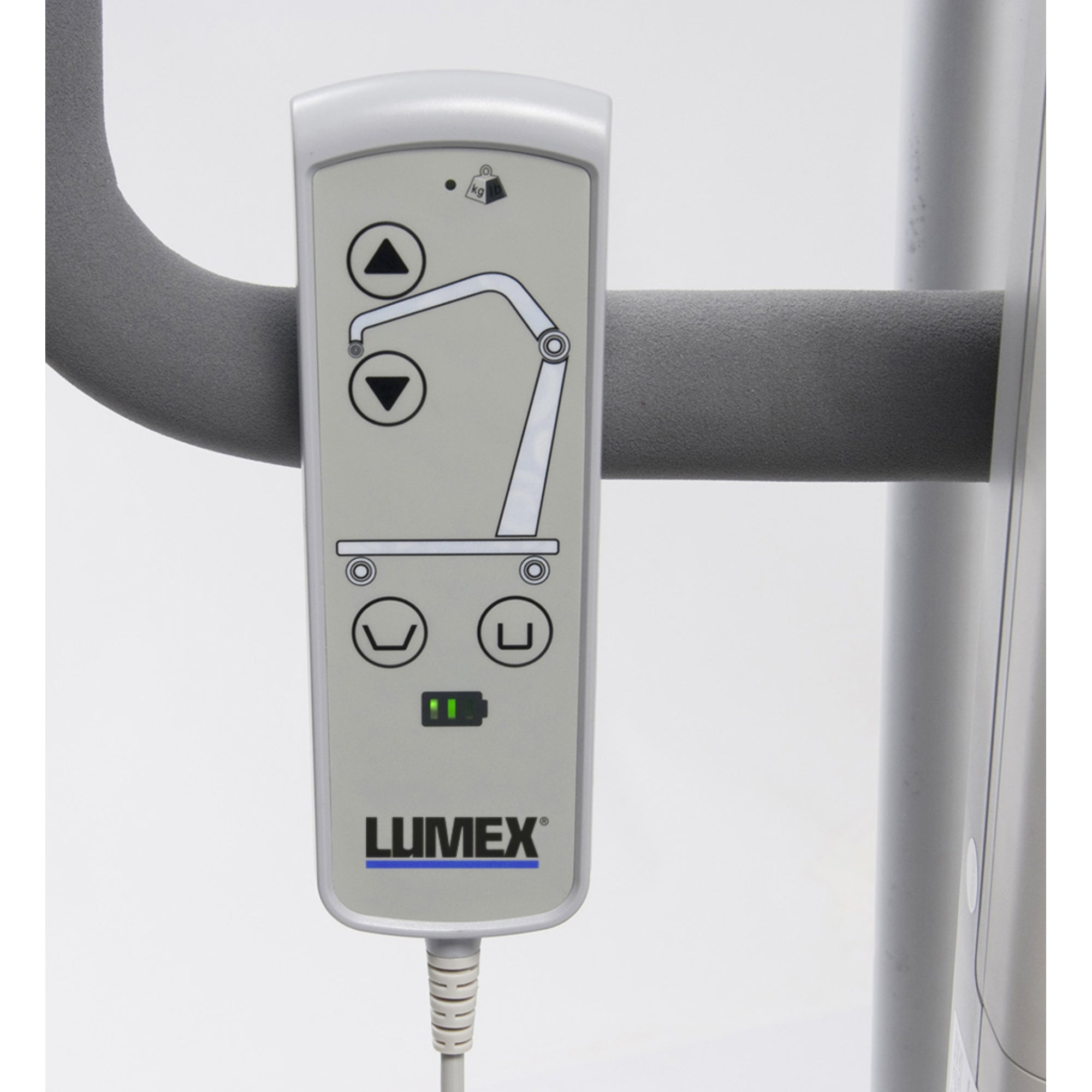 Lumex Pro Battery-Powered Floor Lift (LF500) - Hand Control View