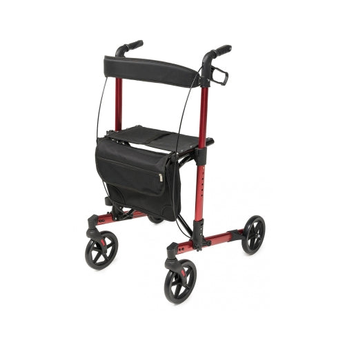 Lumex Walkabout Allura LX Rollator, Apple Red (LX5000LXA)