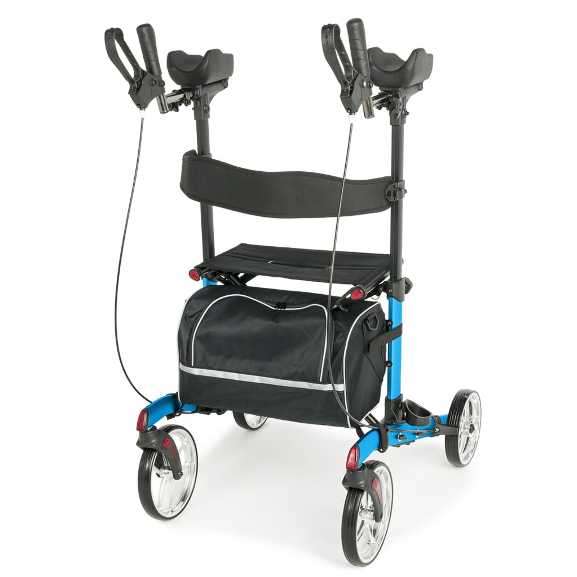 Lumex Gaitster Forearm Rollator in Bondi Blue