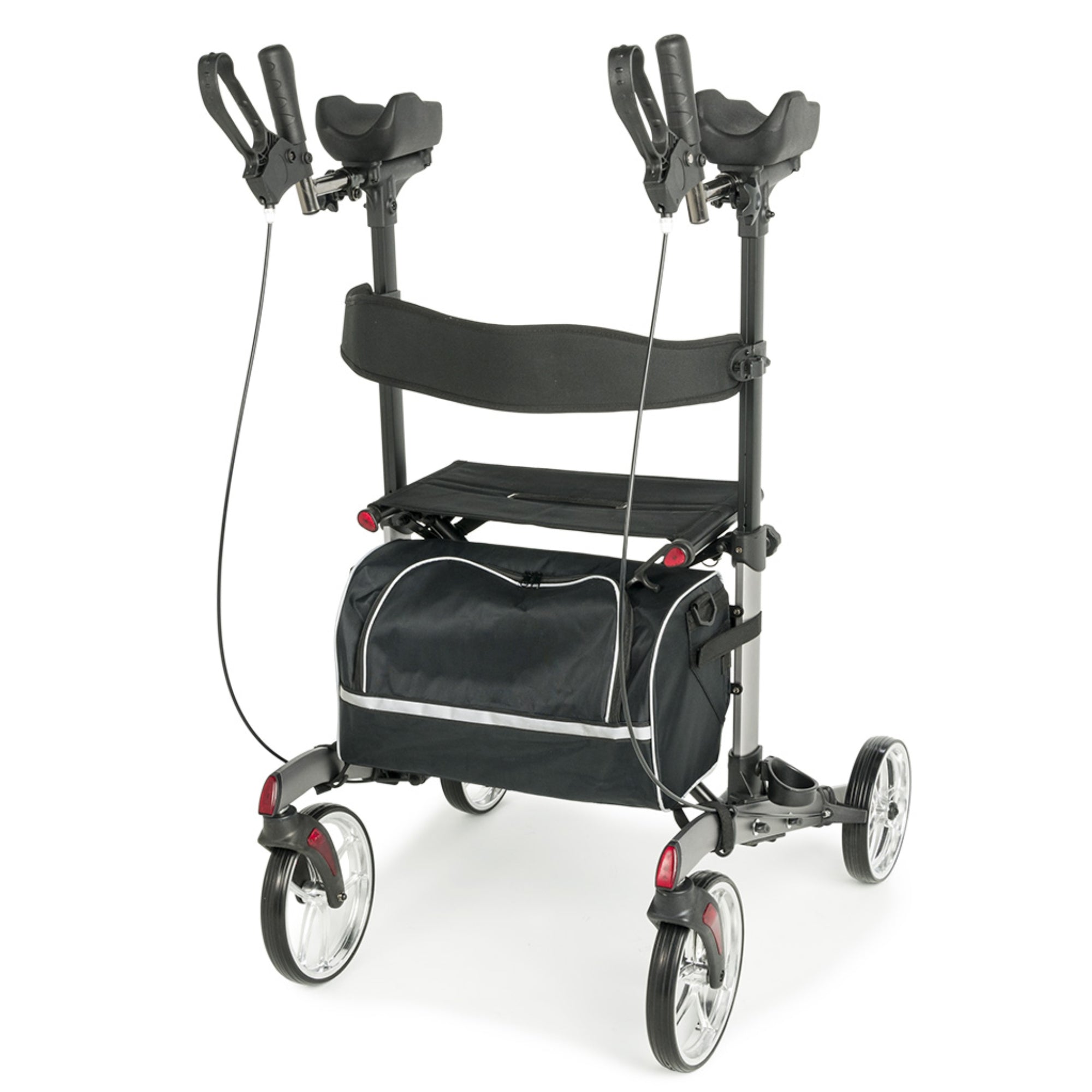 Lumex Gaitster Forearm Rollator in Graphite