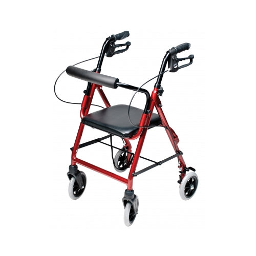 Lumex Walkabout Lite Junior Rollator, Burgundy (RJ4301R)