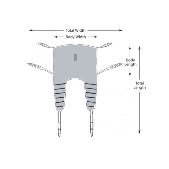 Lumex Universal Slings, Medium (UP892)