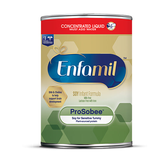 Mead Johnson Enfamil ProSobee Infant Formula, Concentrate, 13 fl oz Can (119501)