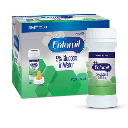 Mead Johnson Enfamil 5% Glucose In Water, 2 fl oz Bottle (134601)