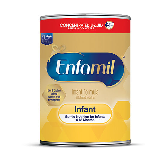 Mead Johnson Enfamil Infant Formula, Concentrate, 13 fl oz Can (136705)