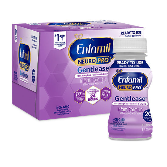 Mead Johnson Enfamil NeuroPro Gentlease Infant Formula, 6 fl. oz. Bottle (898001)