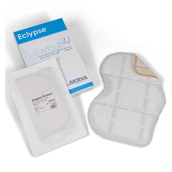 MEDI USA Eclypse Contour SAP Dressing, 12" x 20" (CR4398)