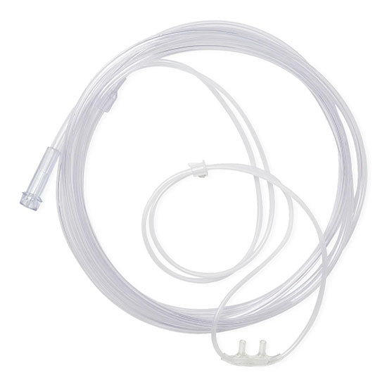 Medline Soft-Touch Oxygen Cannulas with Standard Connector, Pediatric, 7' Tubing (HCS4518)