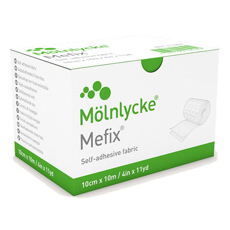 Molnlycke Mefix Dressing Fixation Fabric Self-Adhesive Tape, 8" x 11 yd (312000)