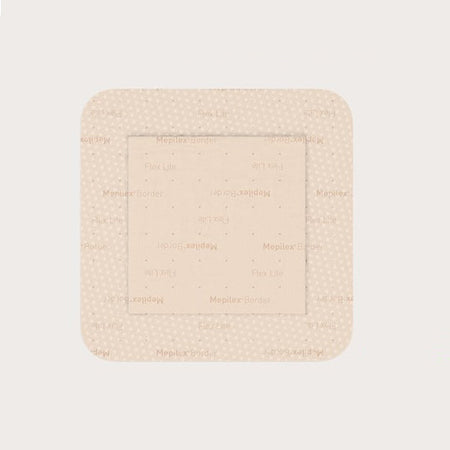 Molnlycke Mepilex Border Flex Lite, 4" x 4" (581300)