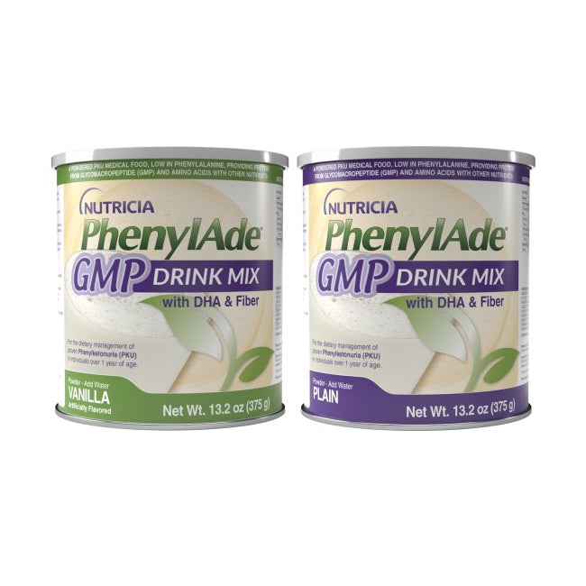 Nutricia PhenylAde GMP Drink Mix, 13.2 oz (375 g) Can - All Flavors