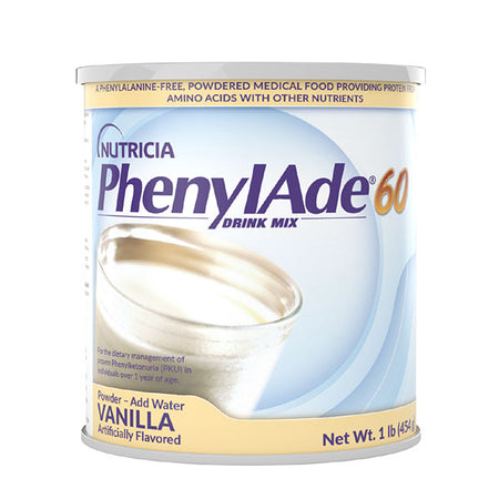 Nutricia PhenylAde 60 Drink Mix, 1 lb Can, Vanilla (200768)